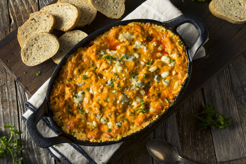 Buffalo Chicken Dip with Rougarou