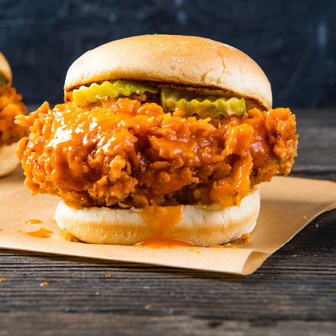 Angry Elk Hot Chicken Sandwich