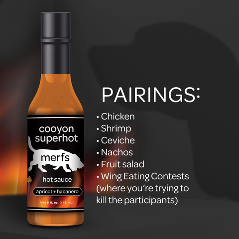 Cooyon Super HOT Sauce - Merfs Condiments