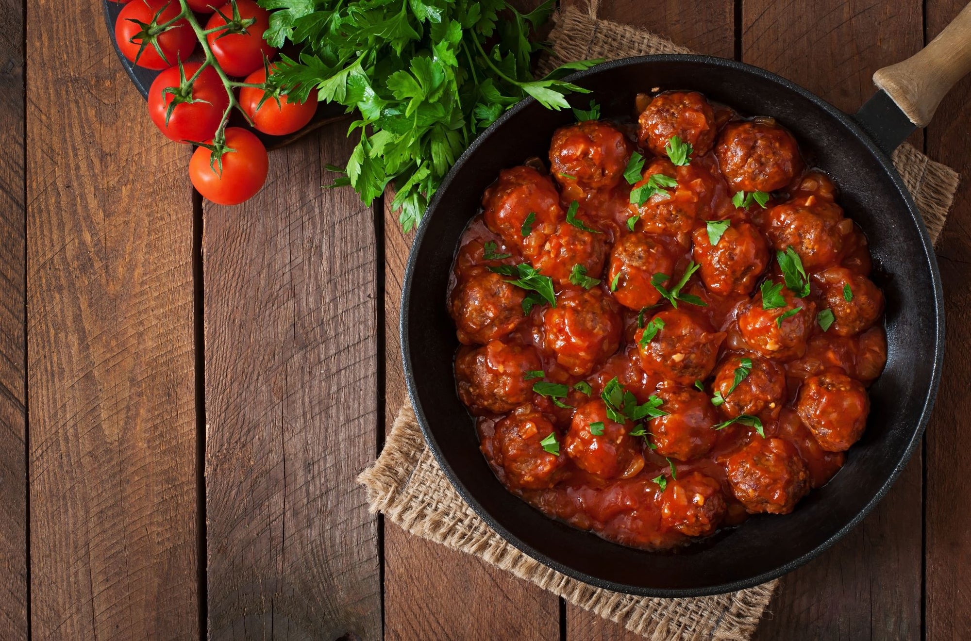 Chipotle Meatballs with Chupcabra Wing Sauce