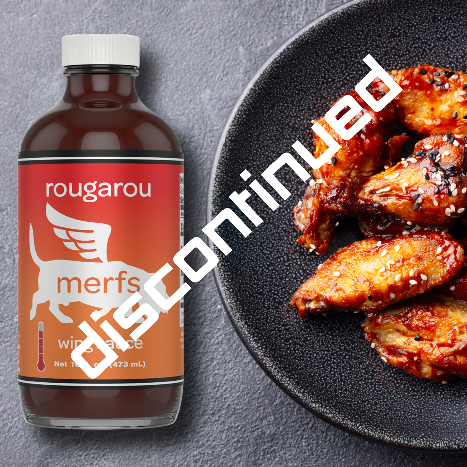 Rougarou Hot Wing Sauce - Merfs Condiments