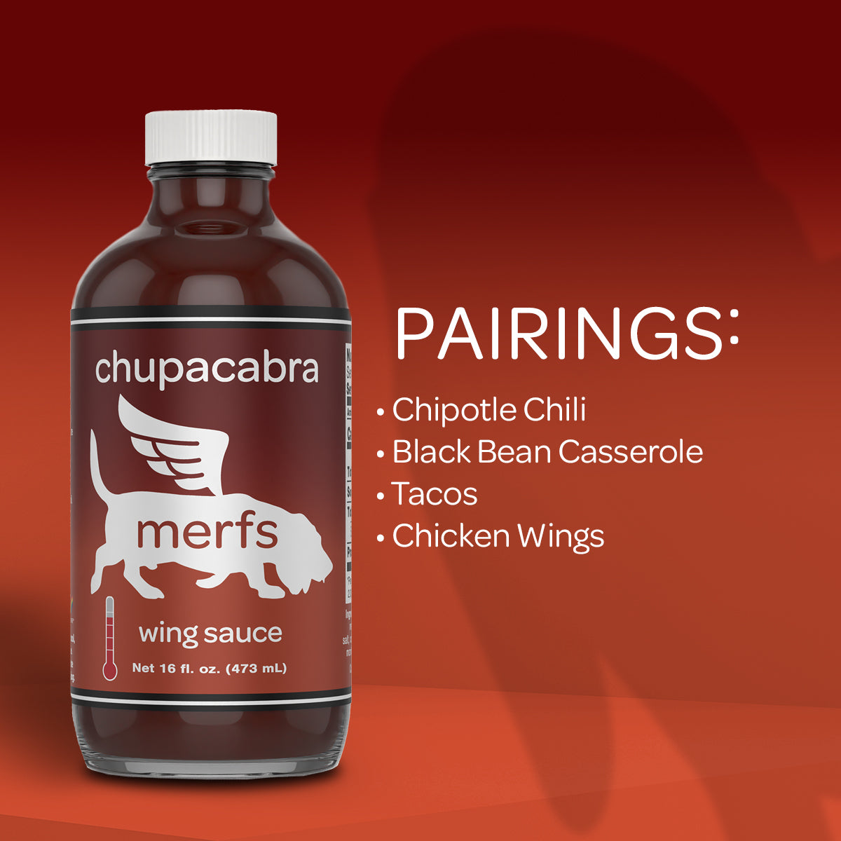 Chupacabra Chipotle Wing Sauce - Merfs Condiments