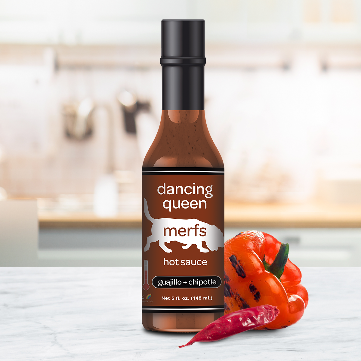 Dancing Queen Hot Sauce | Hot Merfs Condiments | Vegan Sauce