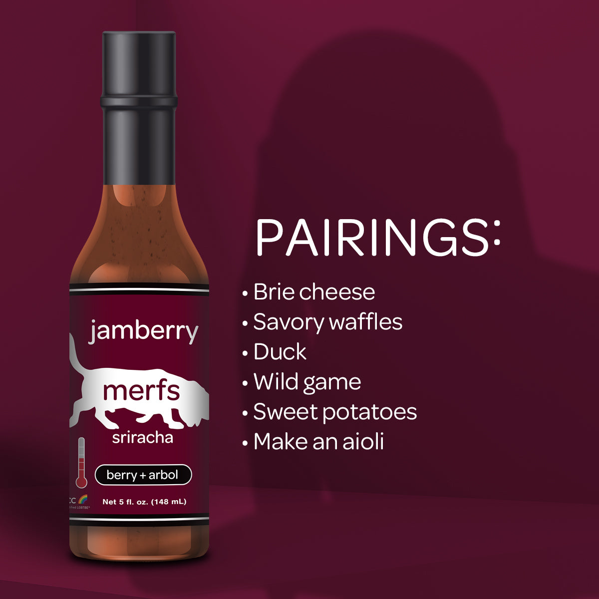 Jamberry Sriracha - Merfs Condiments